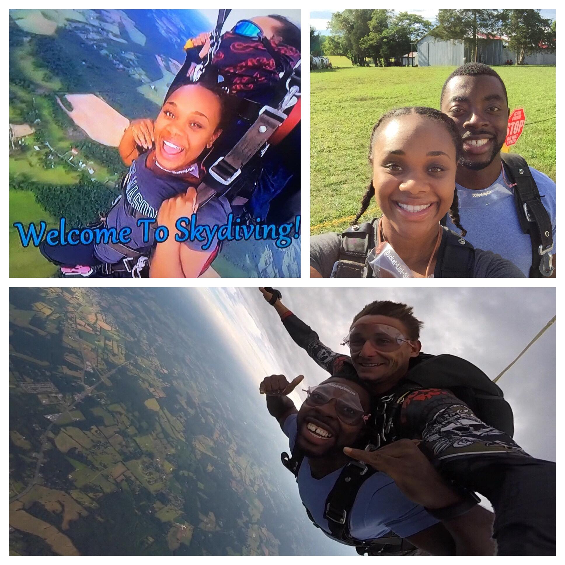 Our 1st skydive 2017