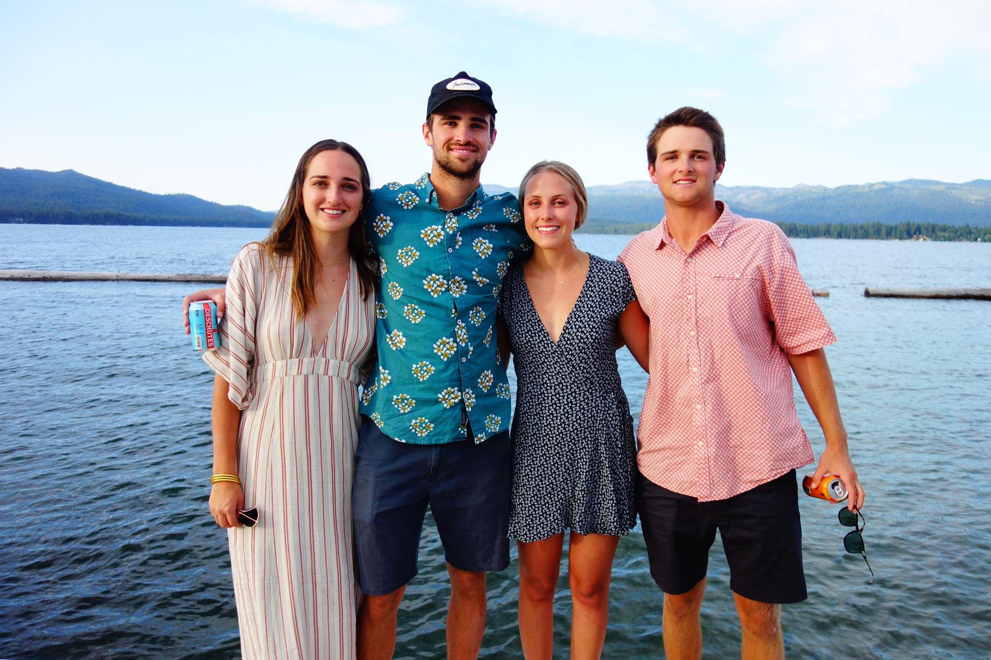 Audrey Pillsbury, Jack, Taryn and Charlie Pillsbury in McCall, ID.