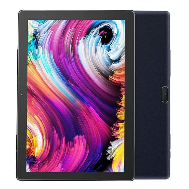Android Tablet 10 inch, PRITOM M10, 2 GB RAM, 32 GB Android 9.0 Tablet, 10.1 inch IPS HD Display, GPS, FM, Quad-Core Processor, Wi-Fi (M10 Black)