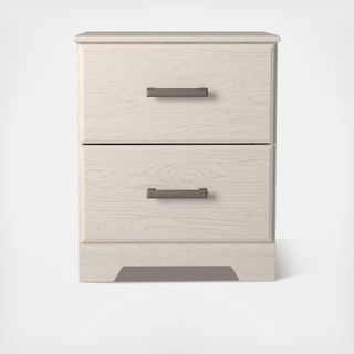 Stelsie 2-Drawer Night Stand