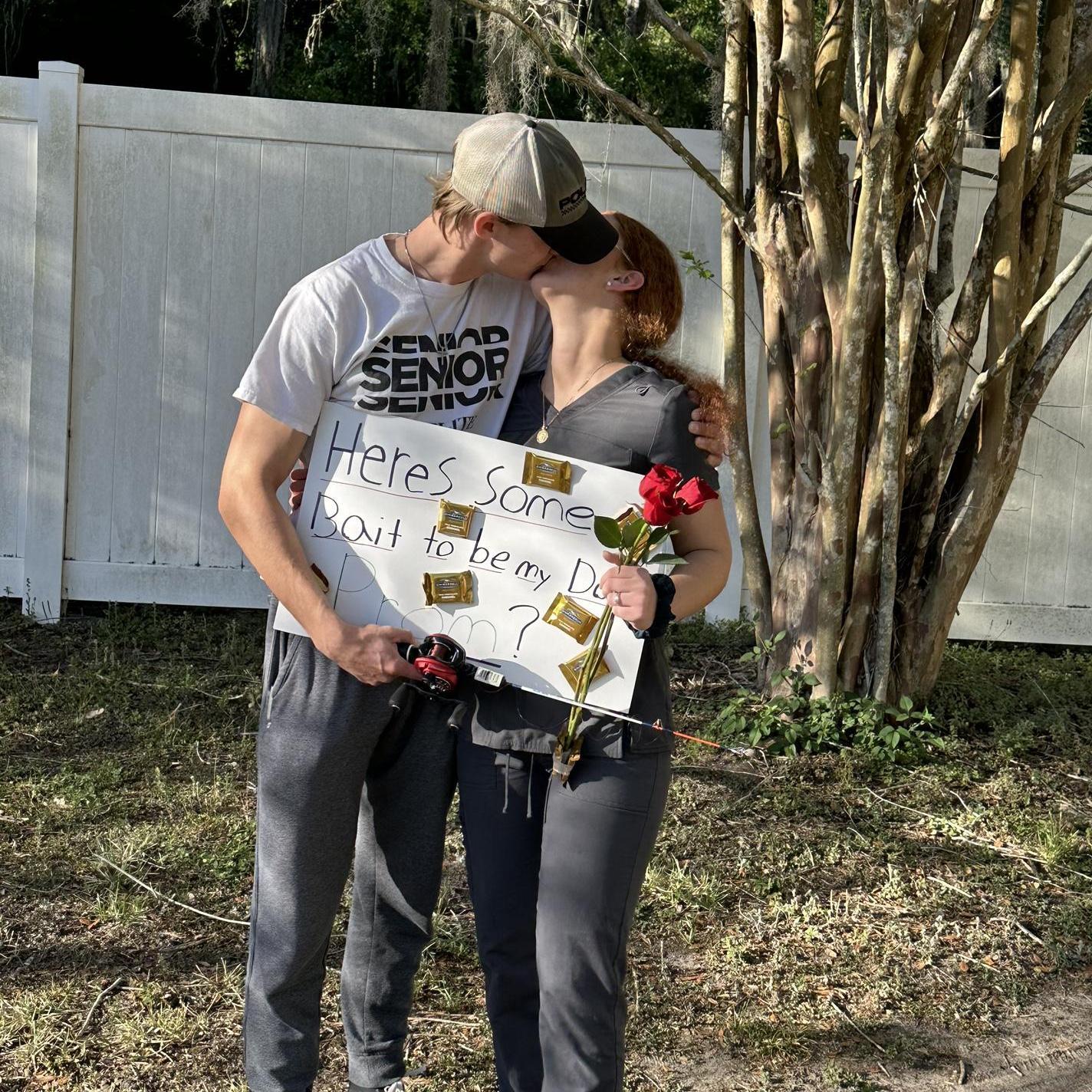 Our prom-proposal, this was on our 3 month anniversary!