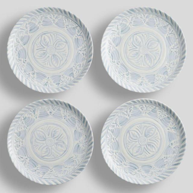 Brasserie All-White Porcelain Cereal Bowls - Set of 4