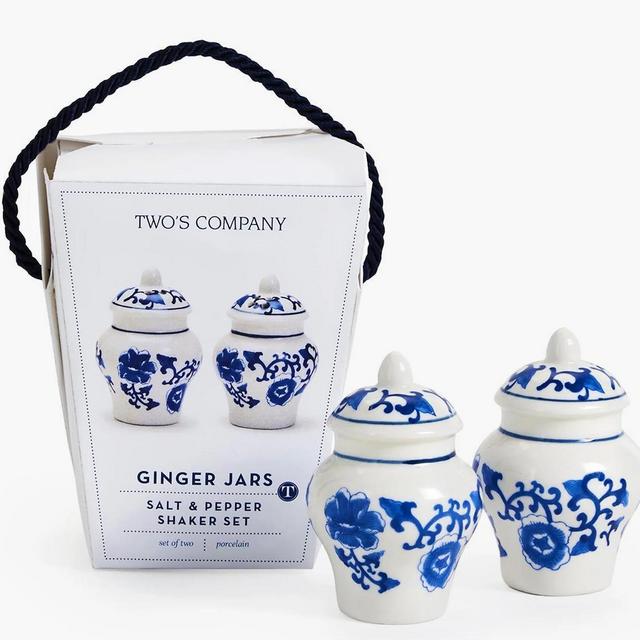 Mini Ginger Jar Salt and Pepper Shakers