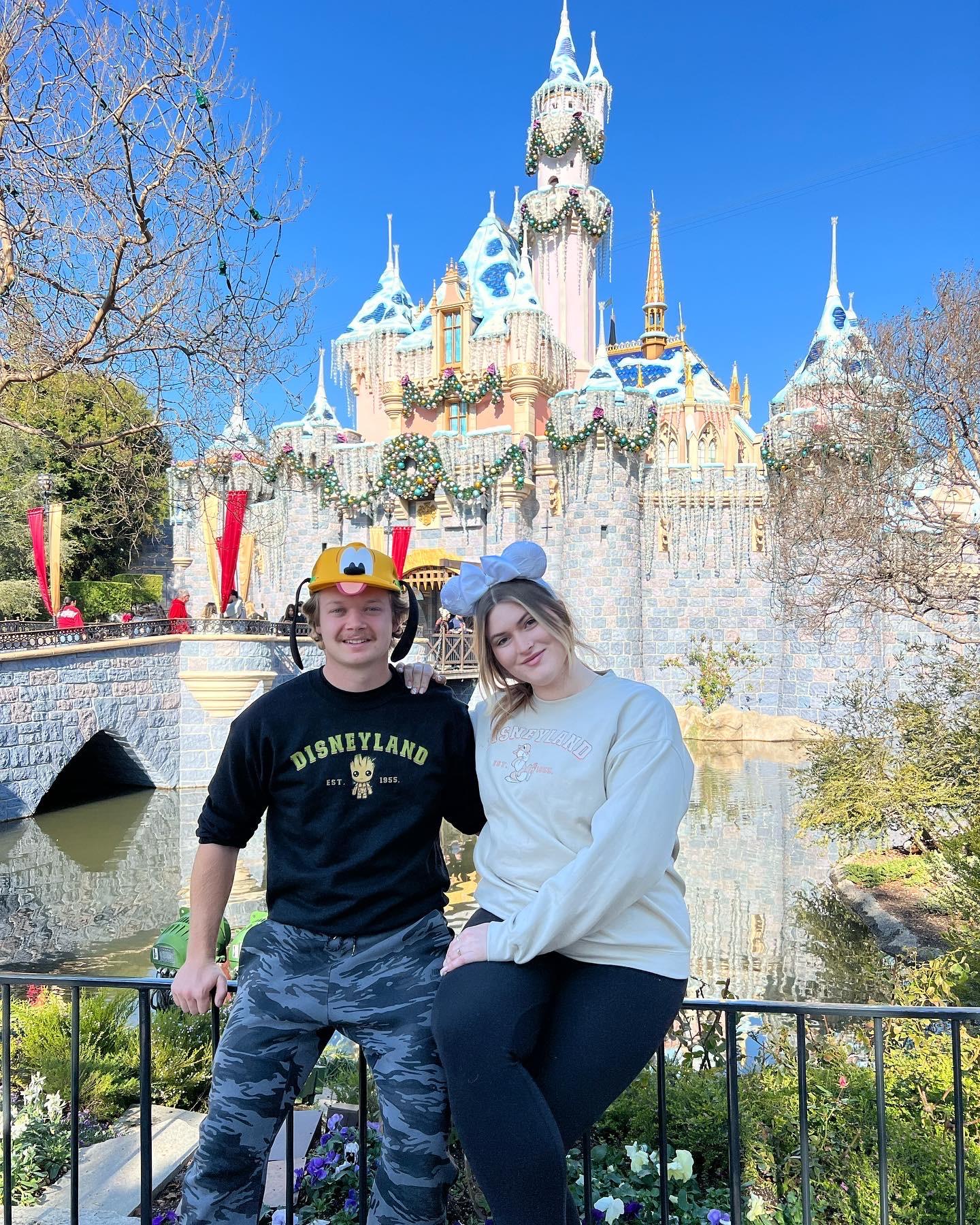 Our one year engagement anniversary trip with our close friends Sam and Caden.