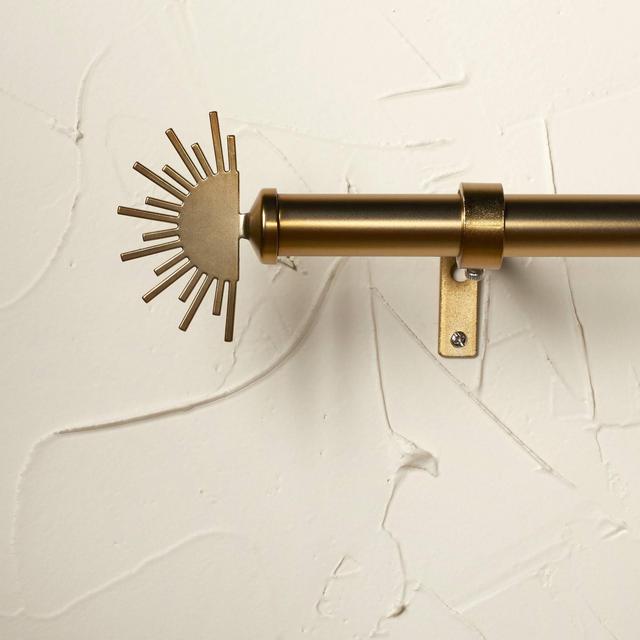 66"-120" Sunrise Curtain Rod Brass - Opalhouse™ designed with Jungalow™