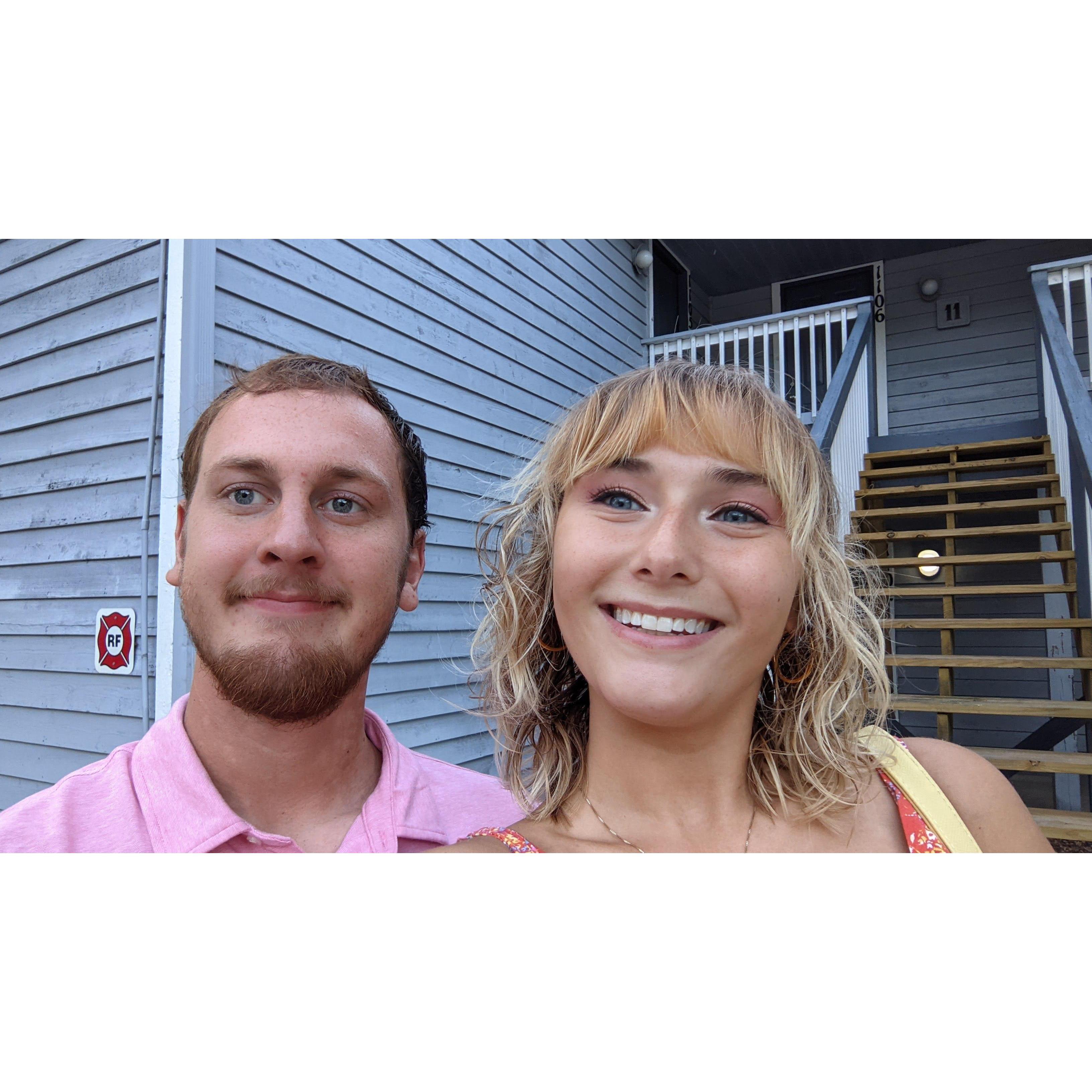 Getting our first apartment together!