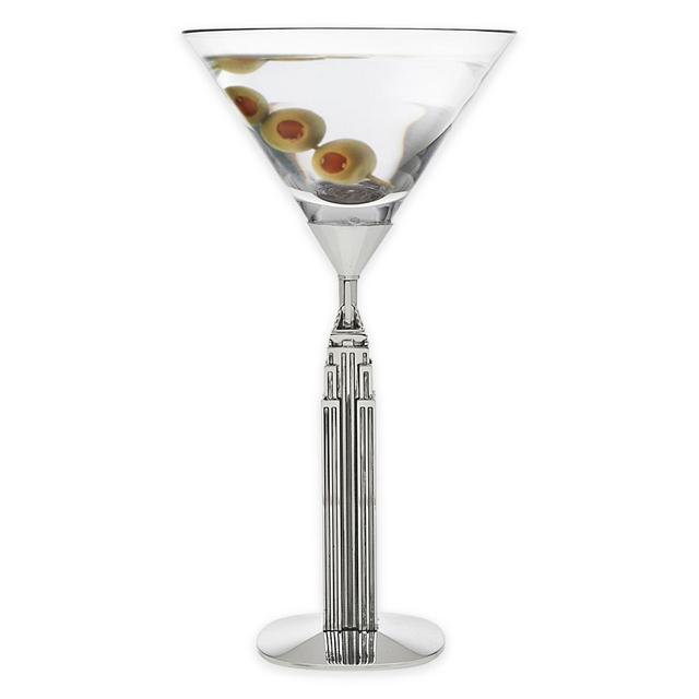 Empire State Building Martini Glass