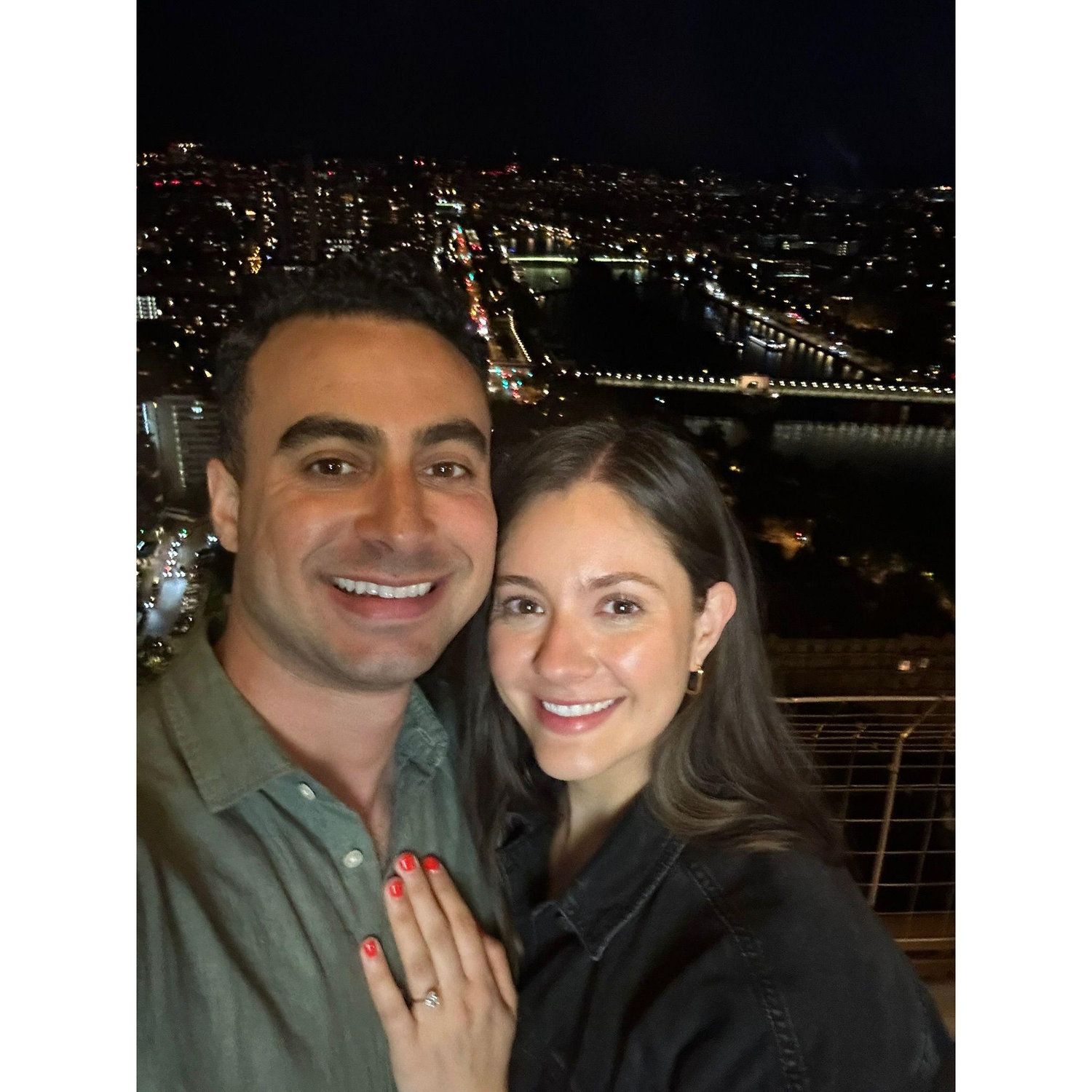 We're engaged! Paris, 2024