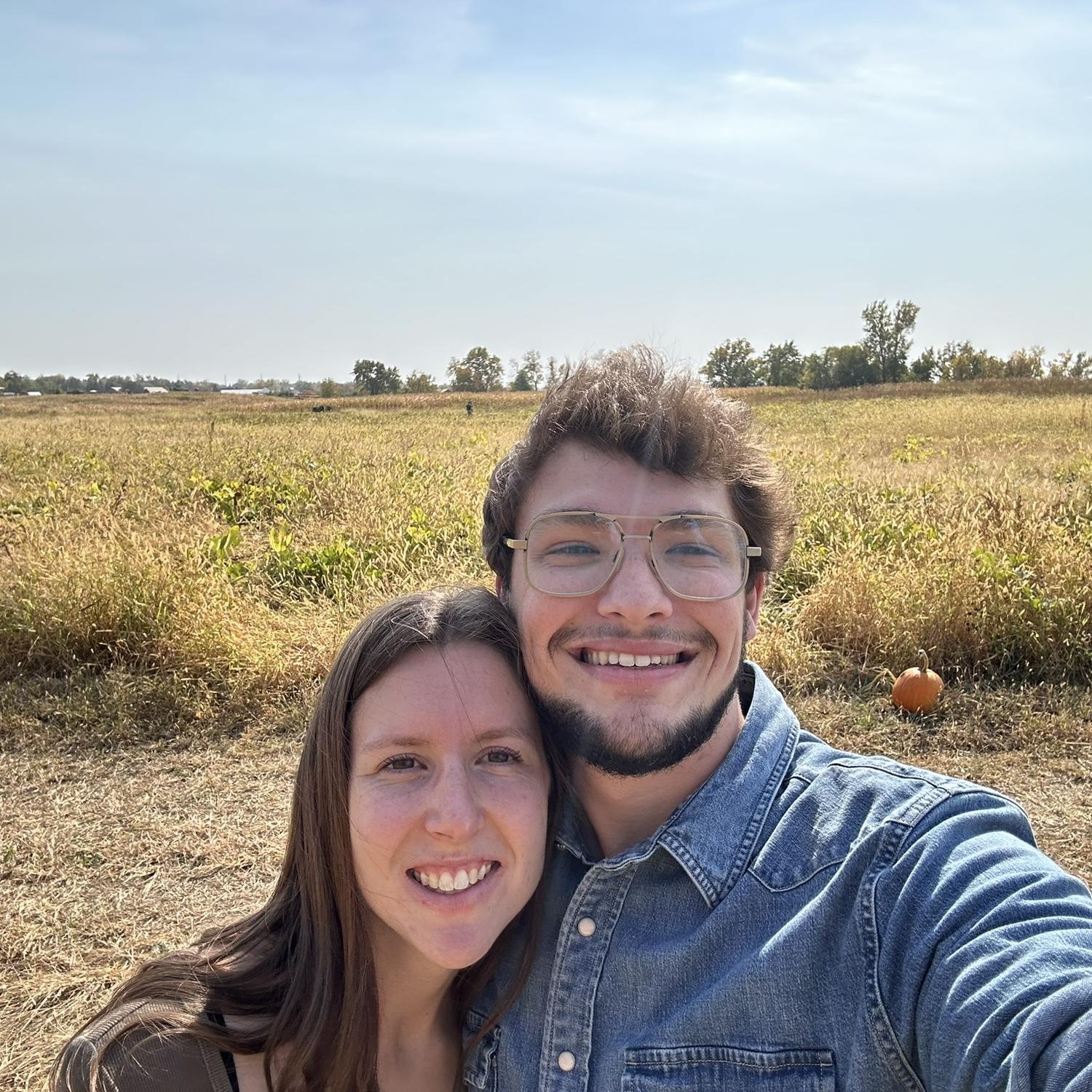 Fall pumpkin patch fun!