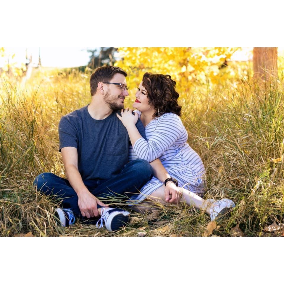 We thought pictures would be so awkward! Turns out it's easy to look happy when you are with your person!