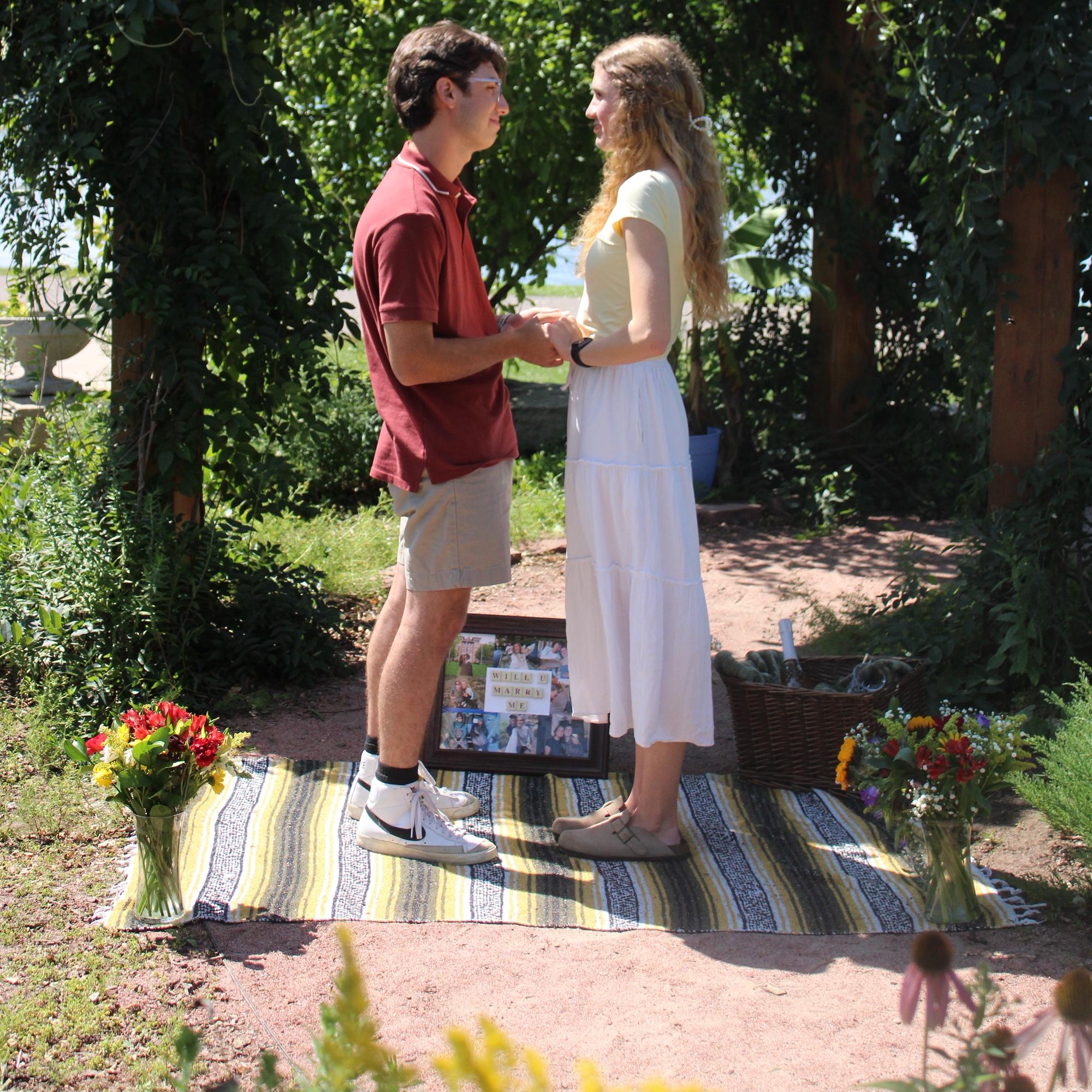 When Michaela first saw Joel's amazing set up and began to realize what was happening