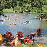 Tubing on the Russian River