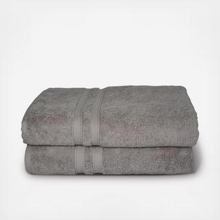 Element Bath Sheet, Set of 2