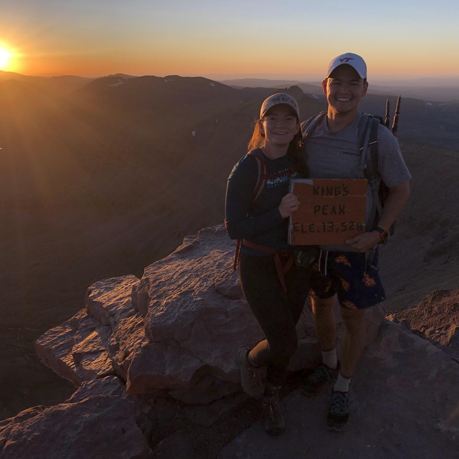 One of the hardest and highest hikes we’ve ever done - Kings Peak in 2019.