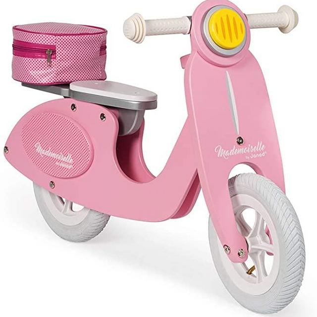Janod Mademoiselle Pink Scooter Balance Bike