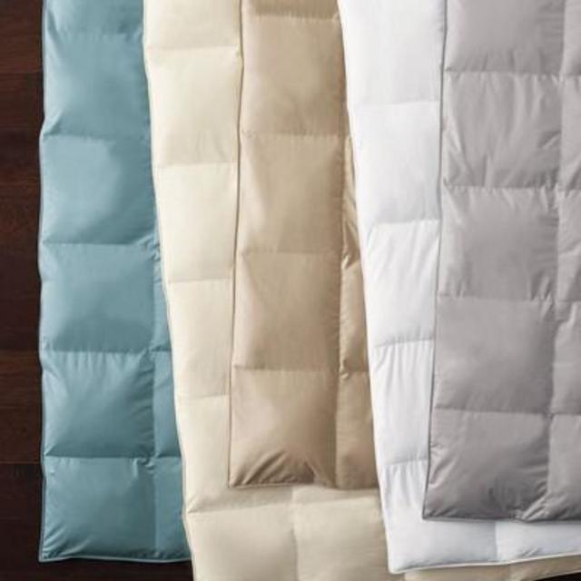 Alberta™ Euro Down Comforter (Queen, White, Lightweight)