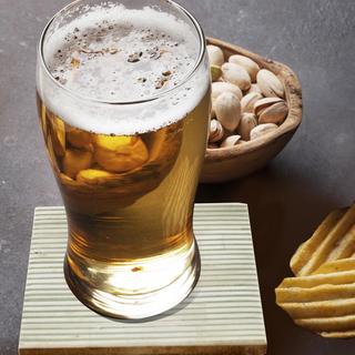 Pinstripe Coasters, Set of 4