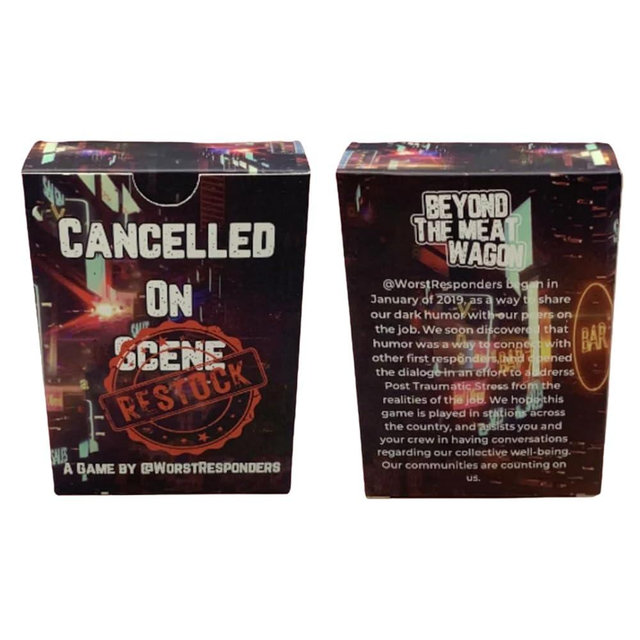Worst Responders Cancelled On Scene Card Game Expansion Pack - Adult Game Night - Gift for EMS, Firefighters, First Responders, & Health Care Workers - Group Paramedic Board Game