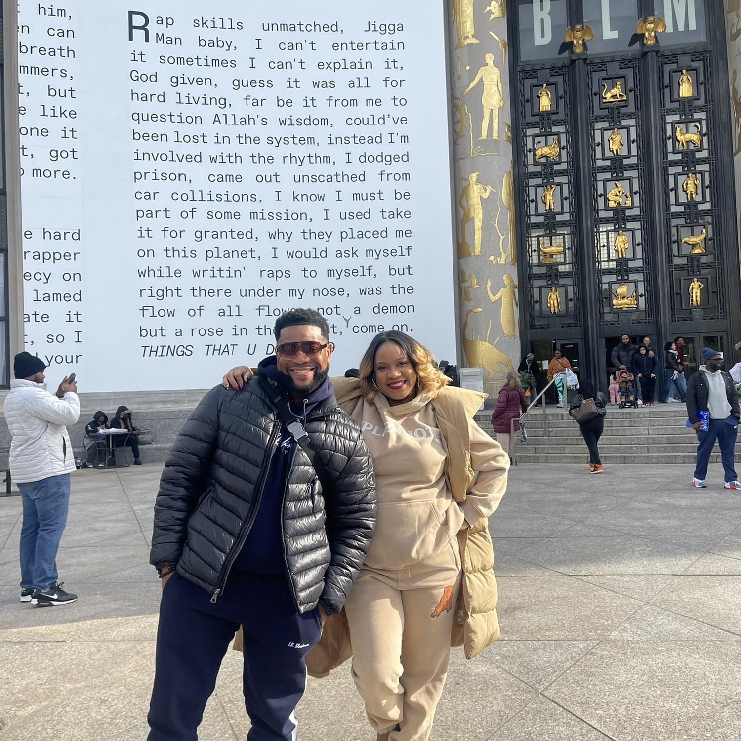 Visiting Jay Z’s exhibit in NYC!