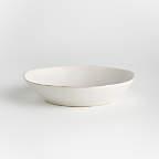 Marin White Low Bowl