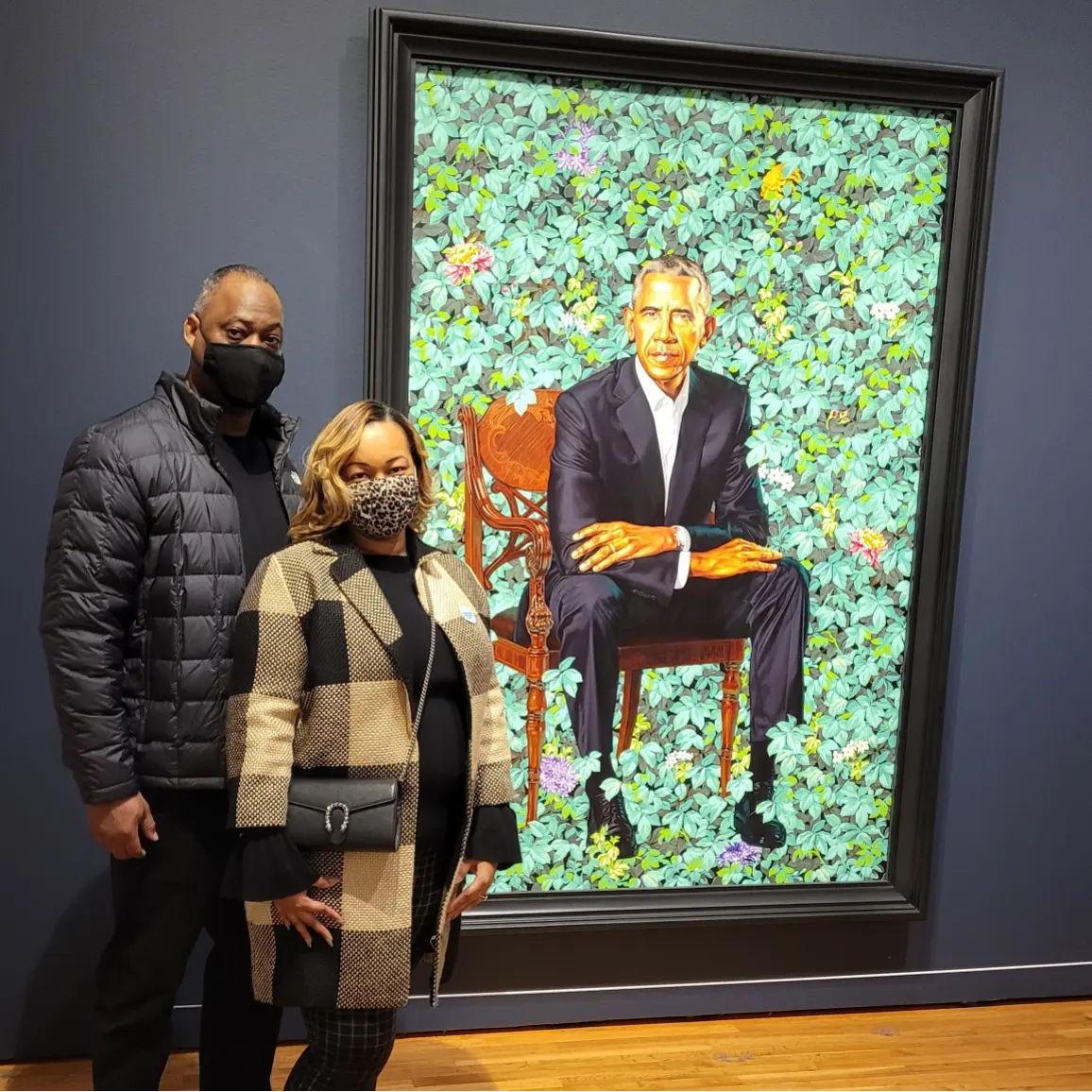 The Obama Portraits: High Museum of Art, Atlanta