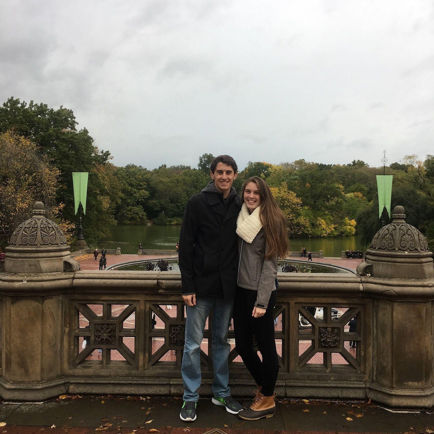 Our first date at Central Park - October 22, 2016