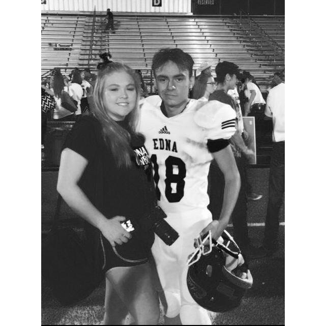 Our very first photo together