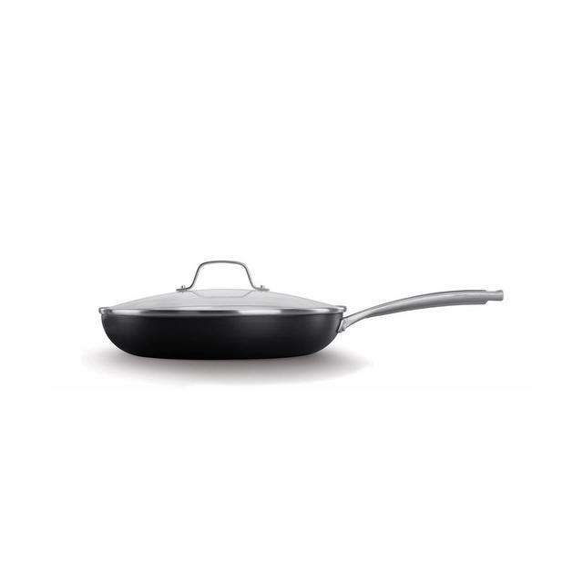 Calphalon Classic Oil Infused Ceramic 12" Fry Pan with Cover