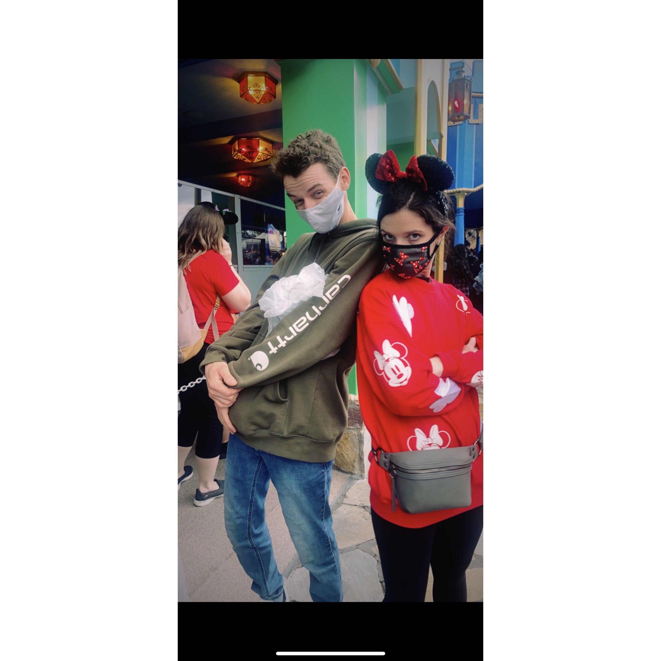 Our first trip to Disney World together