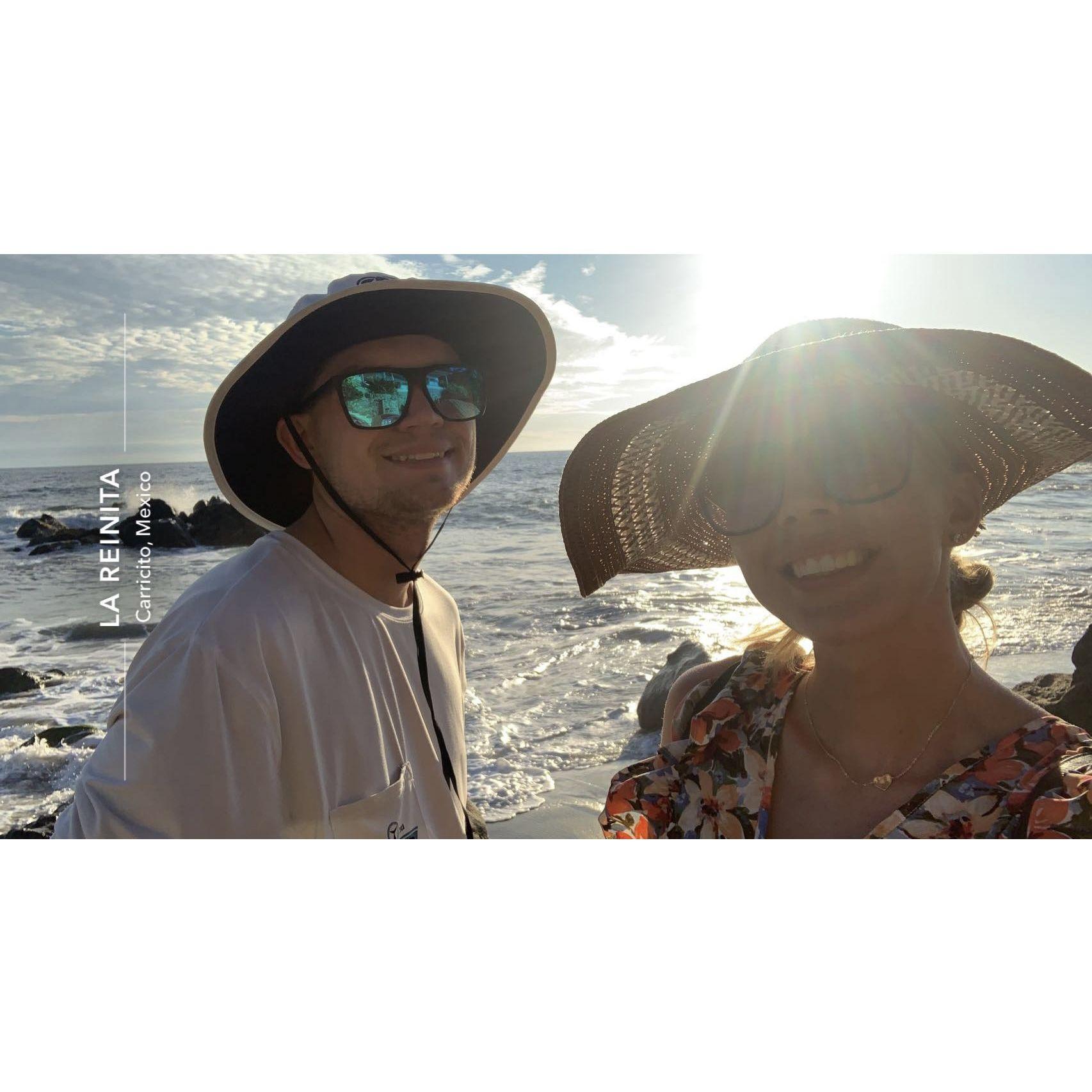 Andy and I went on a hike on our vacation to Sayulita and found this beautiful hidden beach