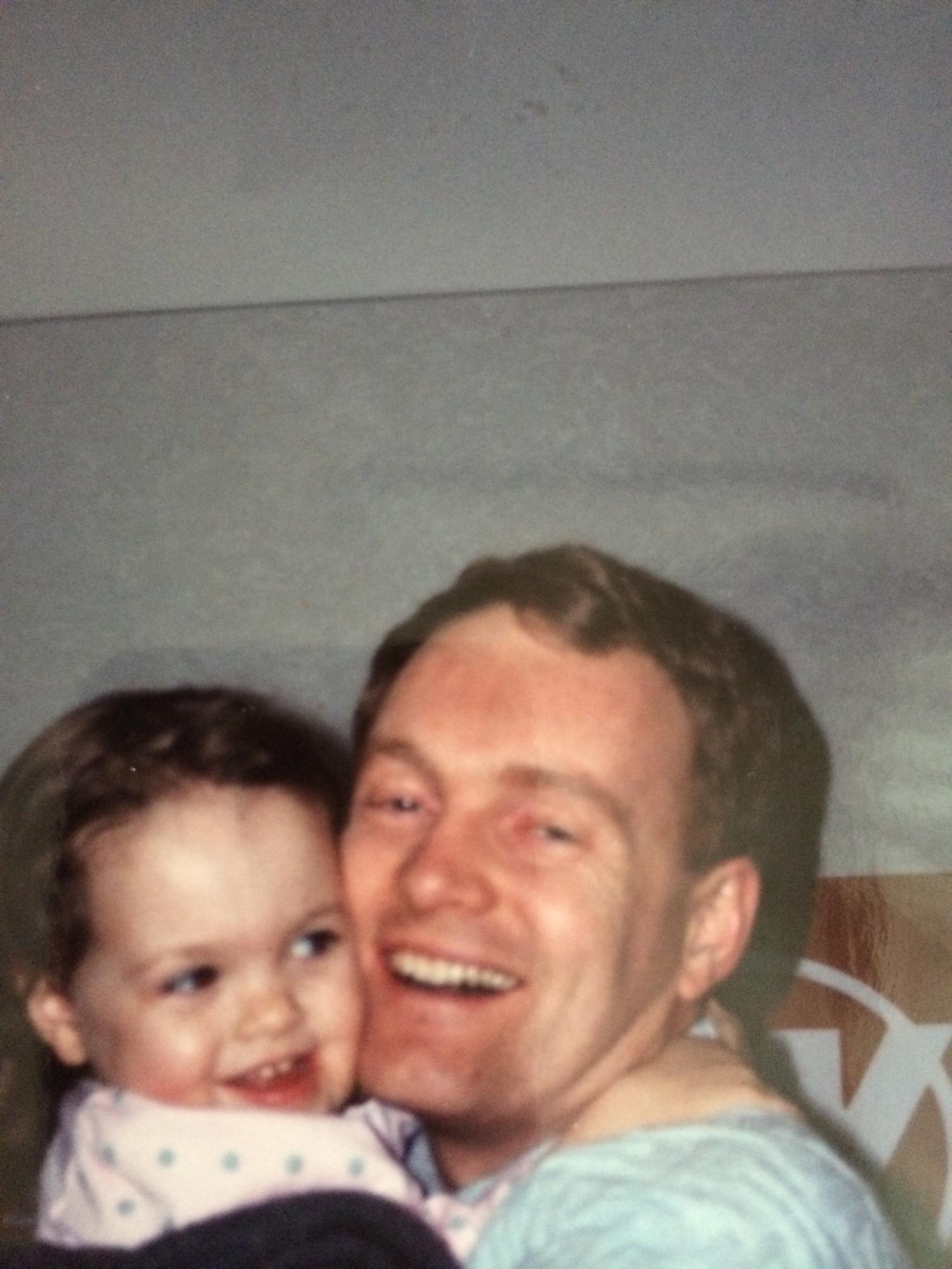 Cecily and her dad Jeff