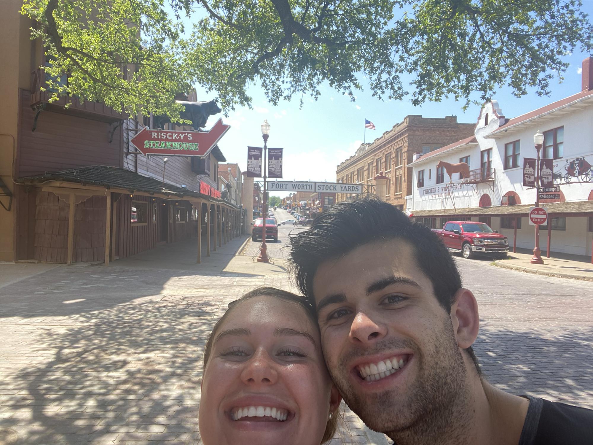 6 mo bike ride to the Stockyards!