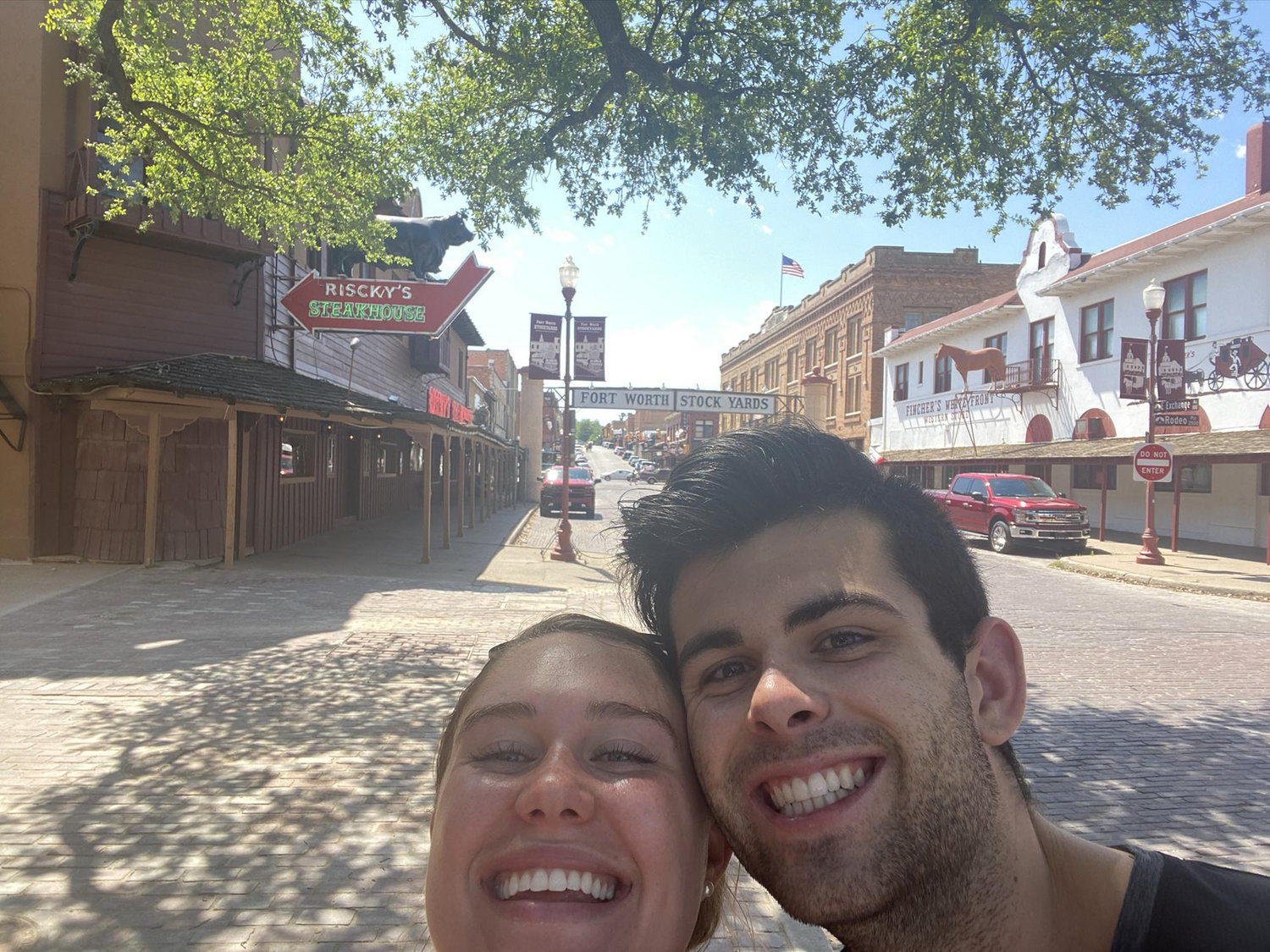 6 mo bike ride to the Stockyards!