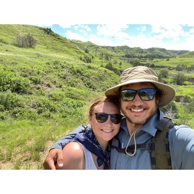 On a gorgeous and super fun hike in Medora!