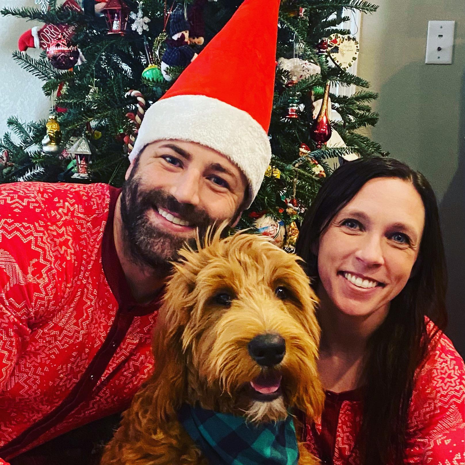 Our first Christmas with our favorite little baby boy 'Tucker'