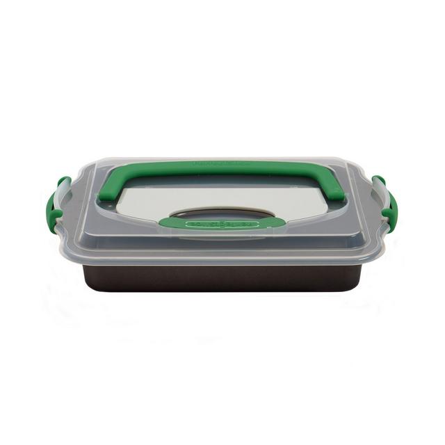 BergHOFF Perfect Slice Covered 9"x13" Cake Pan with Cutting Tool