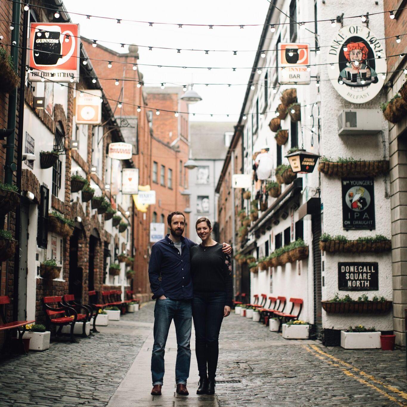 Engagement shoot in Belfast. (February 2017)