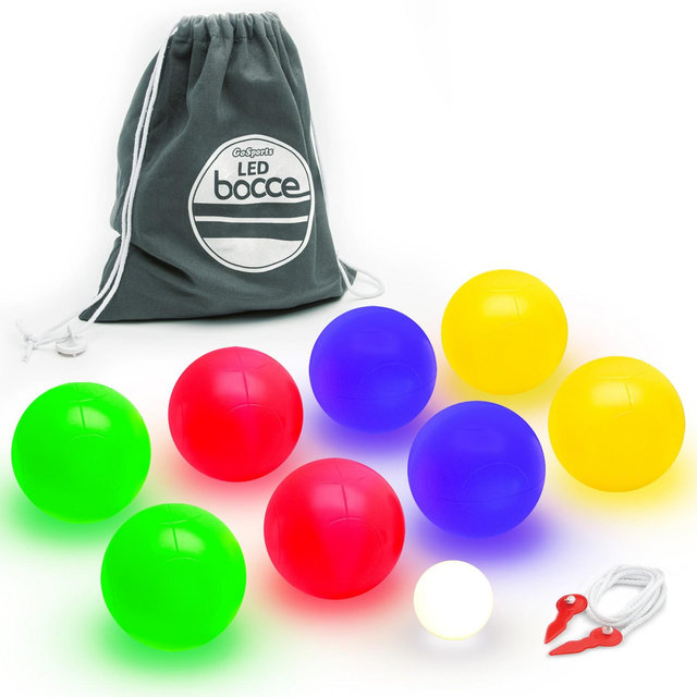 GoSports LED Bocce Ball Game Set - 100mm