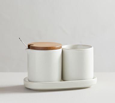 Mason Stoneware Cream & Sugar Set
