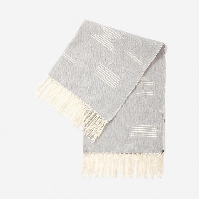 MINNA SHAPES TOWEL, GRAY