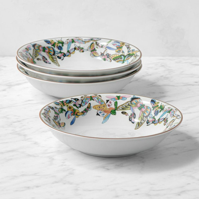 Papillon Individual Bowls, Set of 4