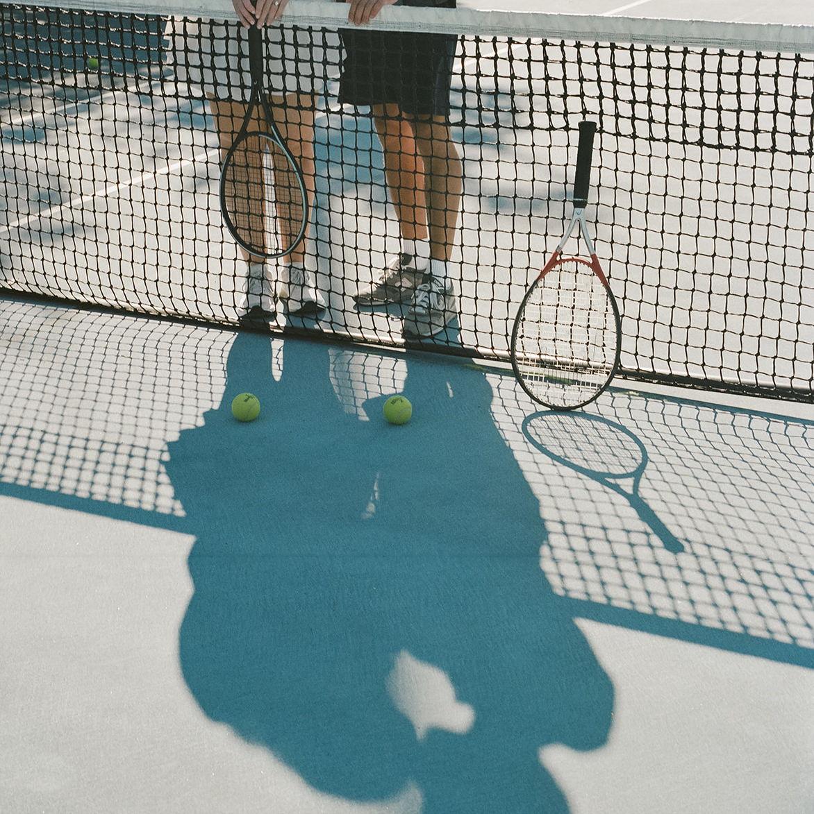 One of our favorite activities is tennis
