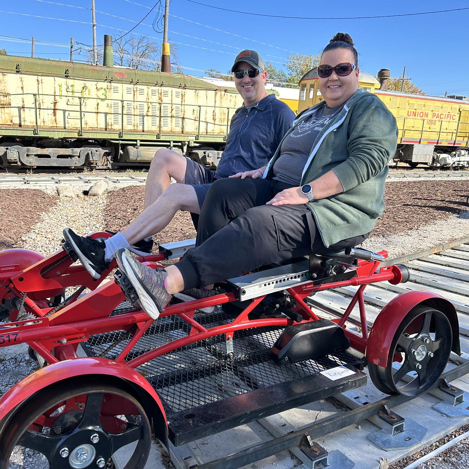 Rail cars in Iowa