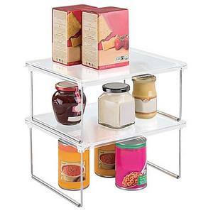 InterDesign® Cabinet Binz™ 12-Inch Stackable Shelf