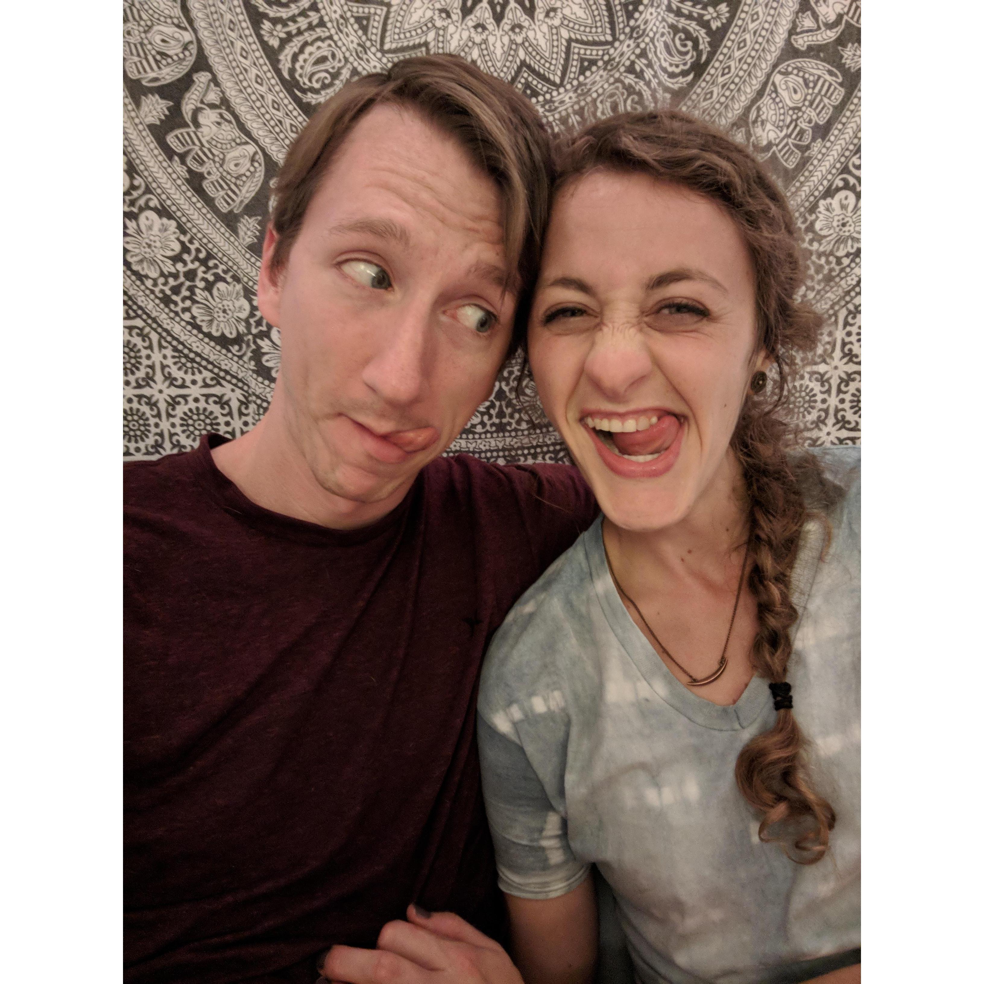 And sometimes, we are just big goofballs.