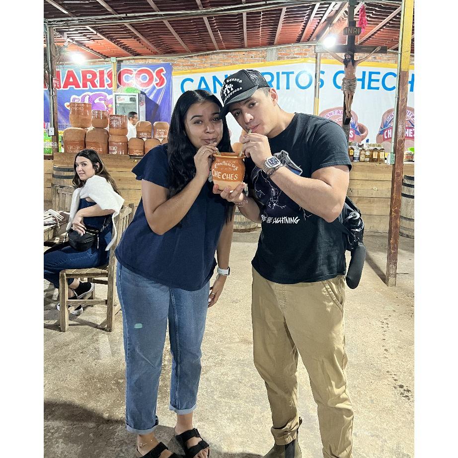 Went to Mexico in January 2024 for Nicole's wedding (Chuffy's sister)