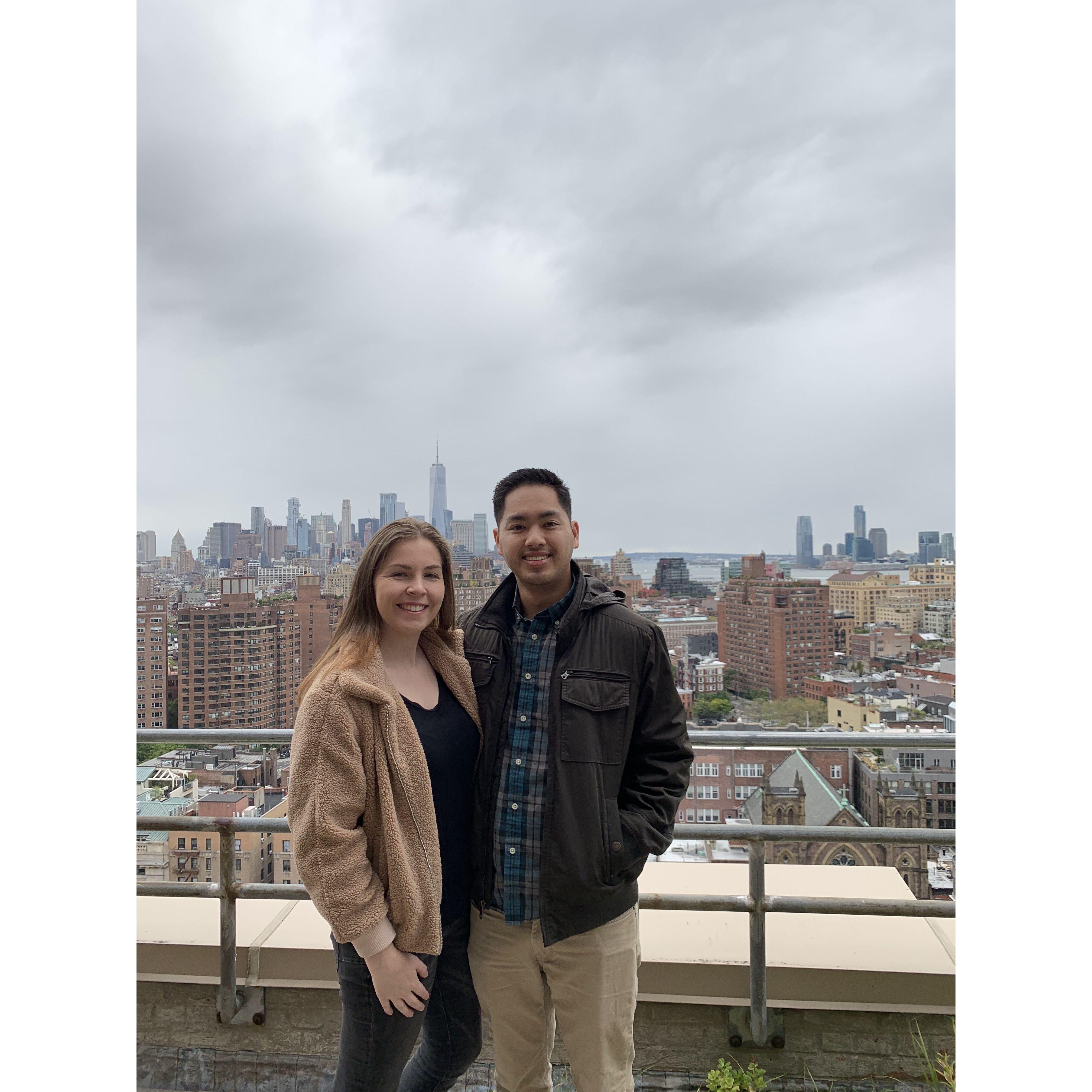 Views from Google's campus in NYC