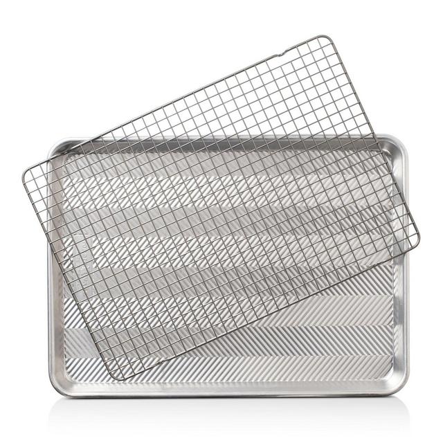 Nordic Ware Half Sheet Pan with Grid Rack