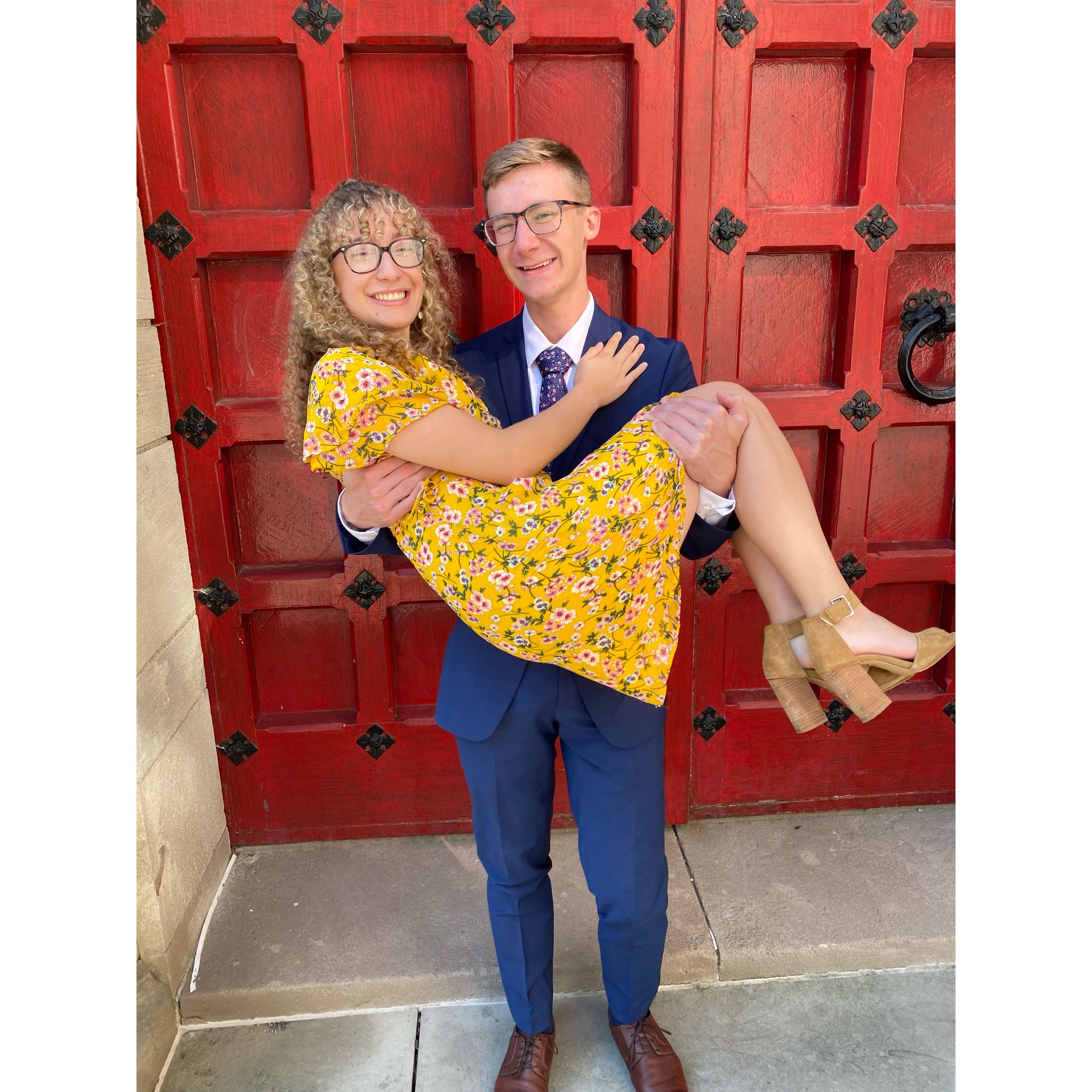 After meeting in our sophomore year "Introduction to Chemical Engineering" course, Luke & I both graduated with our Bachelor of Science in Chemical Engineering from the University of Pittsburgh