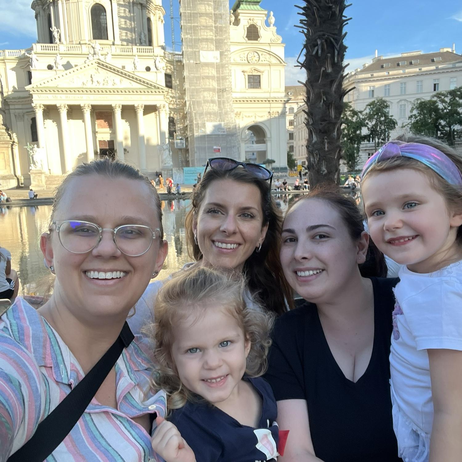 Having the best time in Vienna!